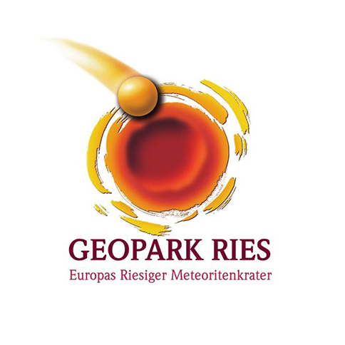 Logo Geopark Ries Claim mehr Rand